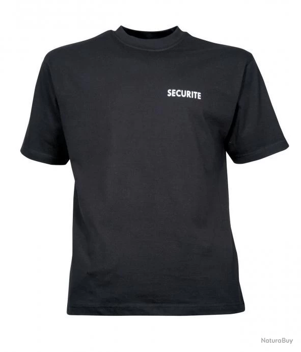 T Shirt Sécurité Noir CityGuard 3 T Shirt Sécurité Noir CityGuard