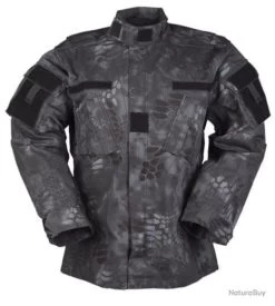 Mil-Tec VESTE MILITAIRE ACU CAMOUFLAGE MANDRA NIGHT