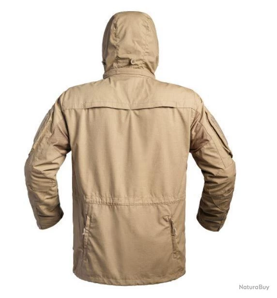 Veste Longue De Travail Fighter Beige 4 Veste Longue De Travail Fighter Beige – Image 2