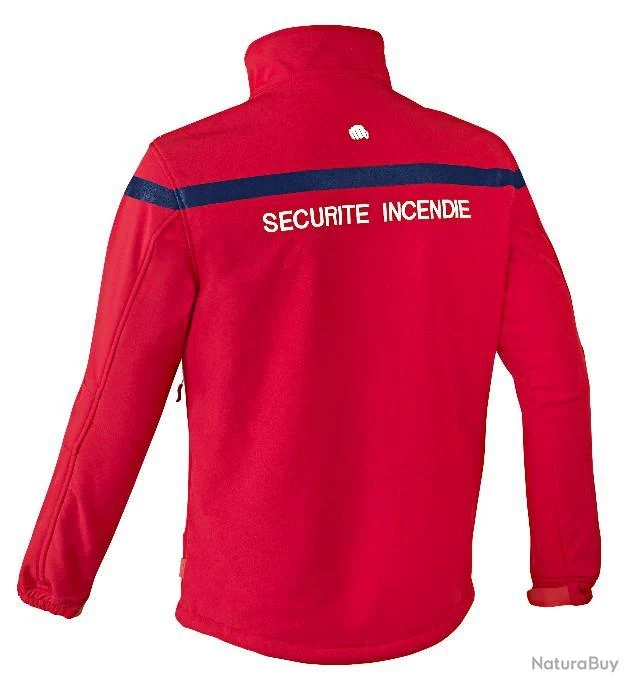 Veste Softshell SÉCURITÉ INCENDIE 4 Veste Softshell SÉCURITÉ INCENDIE – Image 2