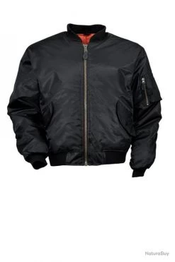 Blouson MA1 Bombers Noir CityGuard
