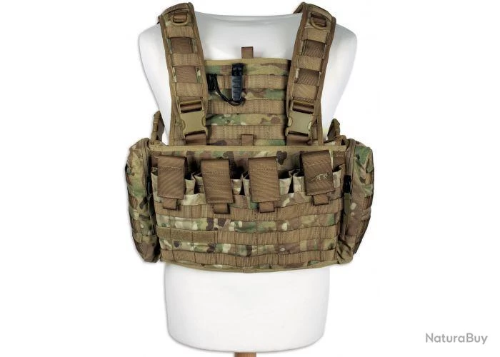 Gilet De Combat Tasmanian Tiger Rig MKII Brelage / Porte Plaque - Noir 5 Gilet De Combat Tasmanian Tiger Rig MKII Brelage / Porte Plaque - Noir – Image 3