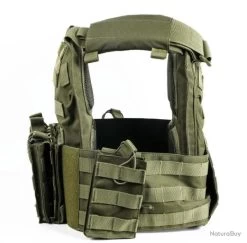 Gilet Porte Plaque Vert - Arma Protec -L'équipement tactique est un véritable gagnant. 00003 Gilet porte plaque Vert Arma Protec