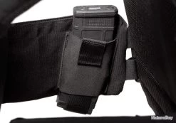 Gilet Porte Plaques à Détachement Rapide (noir) -L'équipement tactique est un véritable gagnant. 00003 Gilet porte plaques a detachement rapide noir