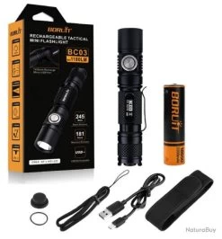 Lampe Tactique, Police, 1200 Lumens Rechargeable -L'équipement tactique est un véritable gagnant. 00003 Lampe Tactique Police 1200 lumens rechargeable
