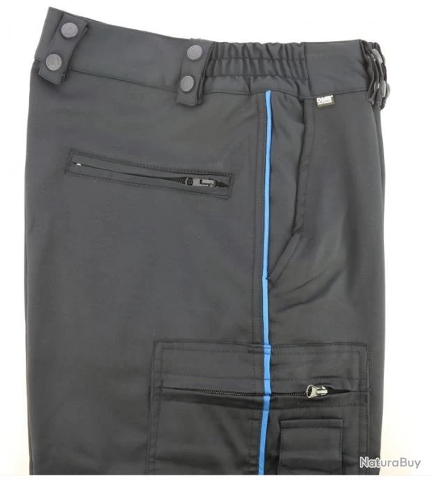 Pantalon Marine Doublé Polaire Liseré Gitane PM 5 Pantalon Marine Doublé Polaire Liseré Gitane PM – Image 3