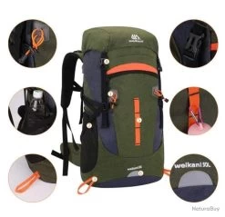Sac à Dos Tactique Randonnée 50L Housse De Pluie Imperméable Chasse Pêche Trekking Alpinisme Vert -L'équipement tactique est un véritable gagnant. 00003 Sac a Dos Tactique Randonnee 50L Housse de Pluie Impermeable Chasse Peche Trekking Alpinisme Vert