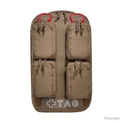 Tasmanian Tiger TT MEDIC MASCAL PACK Sac Médical - Couleur Coyote Brown -L'équipement tactique est un véritable gagnant. 00003 Tasmanian Tiger TT MEDIC MASCAL PACK Sac medical Couleur Coyote Brown