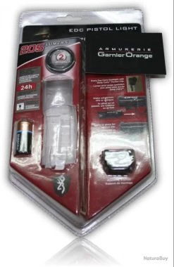 Browning LAMPE ECD POUR PISTOLET 205 LUMENS -L'équipement tactique est un véritable gagnant. 00004 LAMPE ECD POUR PISTOLET 205 LUMENS