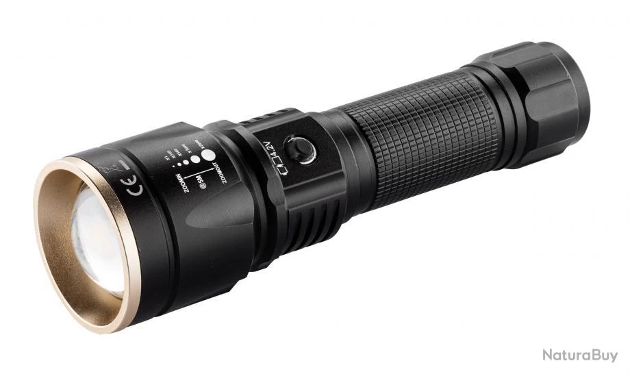 Lampe Tactique Rechargeable NUM'AXES Led 1000 Lumens 6 Lampe Tactique Rechargeable NUM'AXES Led 1000 Lumens – Image 4