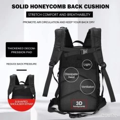 Sac à Dos Militaire Sac à Dos Tactique Sac à Dos Multifonction 35L Grand Volume Pour Trekking Rando -L'équipement tactique est un véritable gagnant. 00004 Sac a Dos Militaire Sac a Dos Tactique Sac a Dos Multifonction 35L Grand Volume pour Trekking Rando