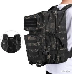Sac à Dos Militaire Tactique Multifonction 40L Randonnée Chasse Pêche Camping Trekking Escalade -L'équipement tactique est un véritable gagnant. 00004 Sac a Dos Militaire Tactique Multifonction 40L Randonnee Chasse Peche Camping Trekking Escalade