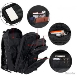 Sac à Dos Tactique - 40L- Etanche Chasse Pêche Randonnée Livraison Gratuite -L'équipement tactique est un véritable gagnant. 00004 Sac a Dos Tactique 40L Etanche Chasse Peche Randonnee Livraison Gratuite