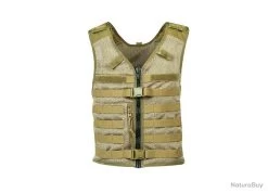 Gilet Porte-plaques Olive Avec Système MOLLE Tasmanian Tiger TT Vest Base Plus MKII