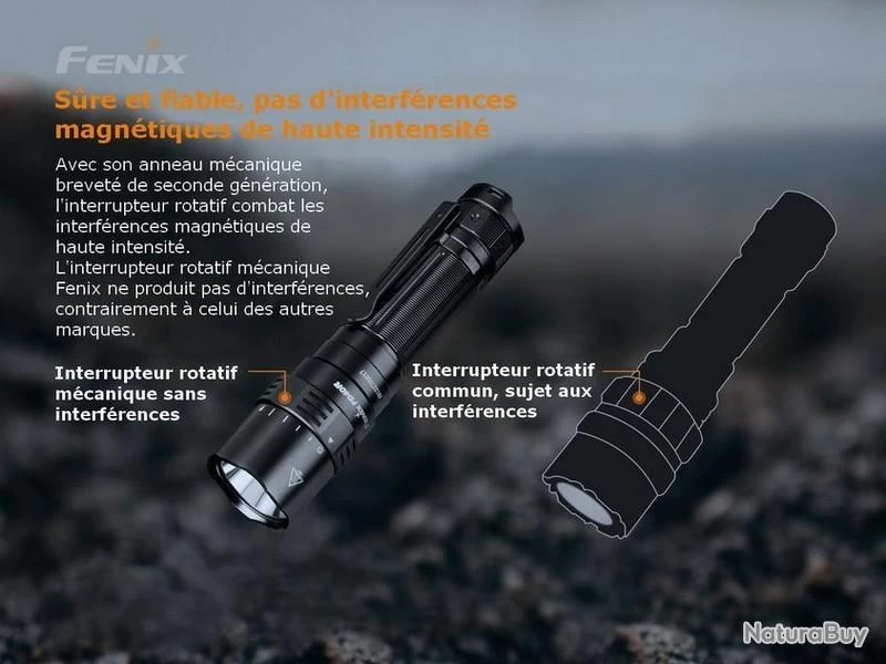 Lampe Torche Fenix PD40R V2.0 - 3000 Lumens 7 Lampe Torche Fenix PD40R V2.0 - 3000 Lumens – Image 5
