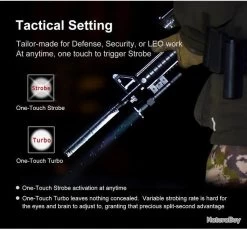 Lampe Torche Klarus XT11GT PRO V2 - 3300 Lumens Tactique Et Rechargeable -L'équipement tactique est un véritable gagnant. 00005 Lampe Torche Klarus XT11GT PRO V2 3300 Lumens tactique et rechargeable