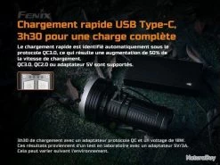 Lampe Torche Rechargeable Fenix LR40R -L'équipement tactique est un véritable gagnant. 00005 Lampe torche rechargeable Fenix LR40R