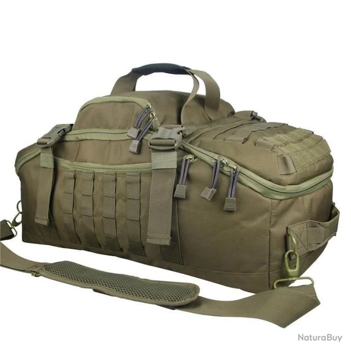 Sac à Dos Tactique - 40L CAMO - Militaire Mixte & Polyvalent - Tissu Très Résistant 600D 7 Sac à Dos Tactique - 40L CAMO - Militaire Mixte & Polyvalent - Tissu Très Résistant 600D – Image 5