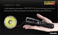 TORCHE NITECORE - TINY MONSTYER 03 - 2800 Lm -L'équipement tactique est un véritable gagnant. 00005 TORCHE NITECORE TINY MONSTYER 03 2800 Lm