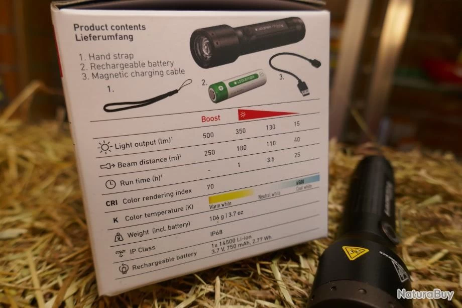 Led Lenser Lampe Torche LEDLENSER P5R CORE 500 Lumens 7 Led Lenser Lampe Torche LEDLENSER P5R CORE 500 Lumens – Image 5