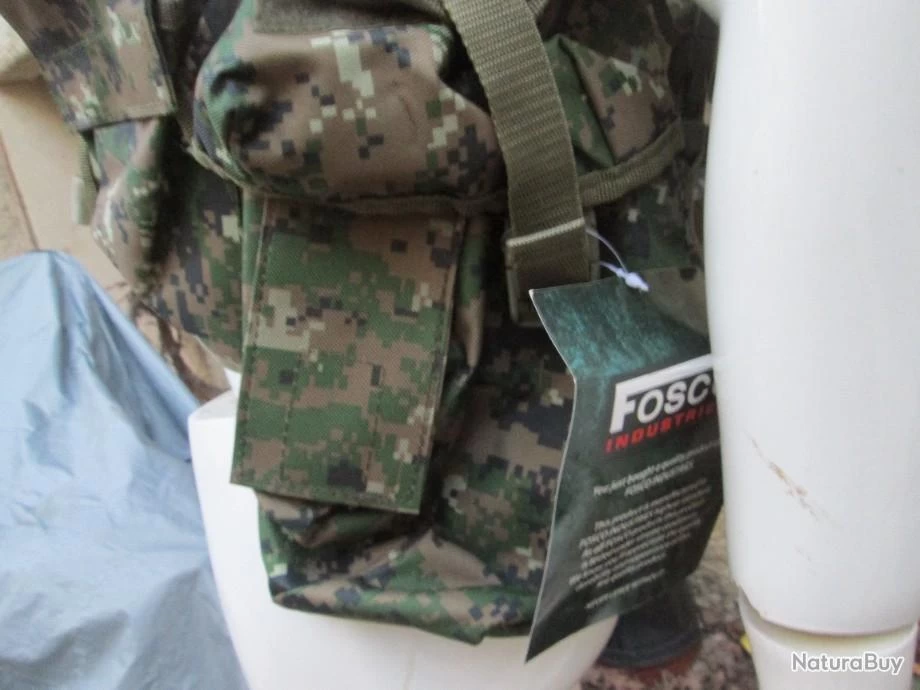 Veste De Combat Fosco Industry Digital Camo Vert 7 Veste De Combat Fosco Industry Digital Camo Vert – Image 5