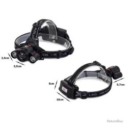 LAMPE FRONTALE TACTIQUE MILITAIRE CREE XM-L T6 PUISSANTE IPX4 ZOOM 1800 LUMEN -L'équipement tactique est un véritable gagnant. 00006 LAMPE FRONTALE TACTIQUE MILITAIRE CREE XM L T6 PUISSANTE IPX4 ZOOM 1800 LUMEN