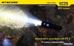 Lampe Torche Nitecore EC25 - 960 Lumens (Occasion) -L'équipement tactique est un véritable gagnant. 00006 Lampe torche Nitecore EC25 960 Lumens Occasion