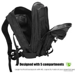 Sac à Dos Style Militaire 40L Grand Volume Sac à Dos Multifonction Pour CHASSE TREKKING RANDO -L'équipement tactique est un véritable gagnant. 00006 Sac a Dos Style Militaire 40L Grand Volume Sac a Dos Multifonction pour CHASSE TREKKING RANDO