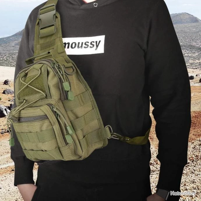 Sac à Dos Tactique Militaire Multifonction Randonnée Pêche Chasse Camping Outdoor Escalade Vert 8 Sac à Dos Tactique Militaire Multifonction Randonnée Pêche Chasse Camping Outdoor Escalade Vert – Image 6