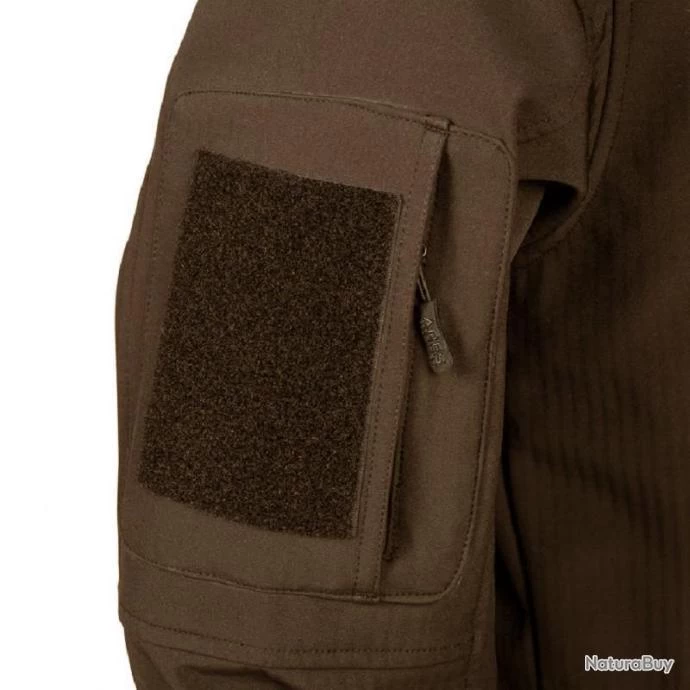 VESTE SOFTSHELL BAROUD TREX MARRON AVEC INTERIEUR POLAIRE 8 VESTE SOFTSHELL BAROUD TREX MARRON AVEC INTERIEUR POLAIRE – Image 6