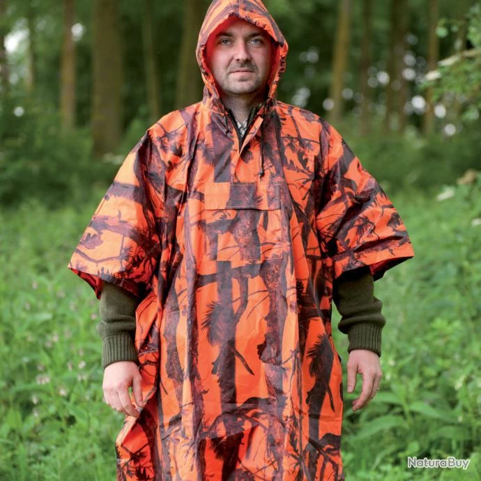 Poncho Camo Taille Unique 4 Poncho Camo Taille Unique – Image 2