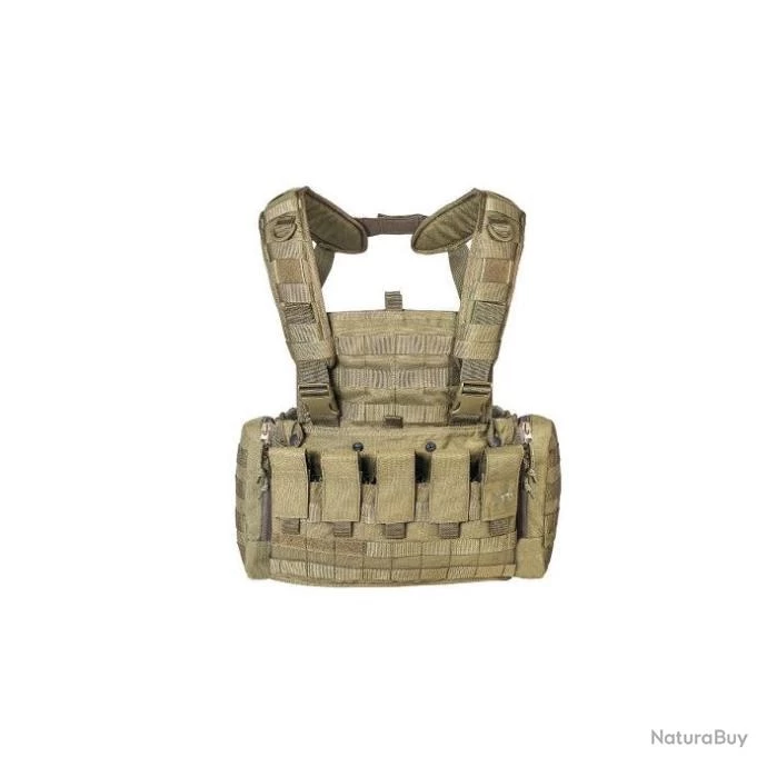 Gilet De Combat Tasmanian Tiger Chest Rig MKII M4 Brelage / Porte Plaque M16/M4 - Olive 3 Gilet De Combat Tasmanian Tiger Chest Rig MKII M4 Brelage / Porte Plaque M16/M4 - Olive