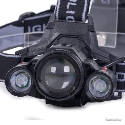 LAMPE FRONTALE TACTIQUE MILITAIRE CREE XM-L T6 PUISSANTE IPX4 ZOOM 1800 LUMEN -L'équipement tactique est un véritable gagnant. 00007 LAMPE FRONTALE TACTIQUE MILITAIRE CREE XM L T6 PUISSANTE IPX4 ZOOM 1800 LUMEN