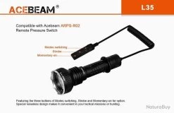 Lampe Torche Acebeam L35 - 5000 Lumens - 480 Mètres De Portée 18 Lampe Torche Acebeam L35 - 5000 Lumens - 480 Mètres De Portée -L'équipement tactique est un véritable gagnant. 00007 Lampe Torche Acebeam L35 5000 Lumens 480 metres de portee