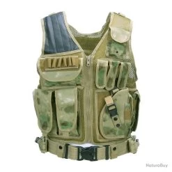 Gilet Tactique Prédator (Couleur Camouflage Woodland) -L'équipement tactique est un véritable gagnant. 00008 Gilet tactique predator Couleur Camouflage Woodland