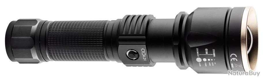 Lampe Tactique Rechargeable NUM'AXES Led 1000 Lumens 10 Lampe Tactique Rechargeable NUM'AXES Led 1000 Lumens – Image 8