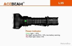 Lampe Torche Acebeam L35 - 5000 Lumens - 480 Mètres De Portée 19 Lampe Torche Acebeam L35 - 5000 Lumens - 480 Mètres De Portée -L'équipement tactique est un véritable gagnant. 00008 Lampe Torche Acebeam L35 5000 Lumens 480 metres de portee