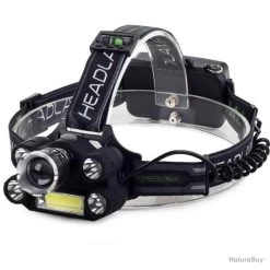 LAMPE FRONTALE TACTIQUE MILITAIRE LEDS RECHARGEABLE PUISSANTE PORTEE 400 METRES -L'équipement tactique est un véritable gagnant. 00009 LAMPE FRONTALE TACTIQUE MILITAIRE LEDS RECHARGEABLE PUISSANTE PORTEE 400 METRES