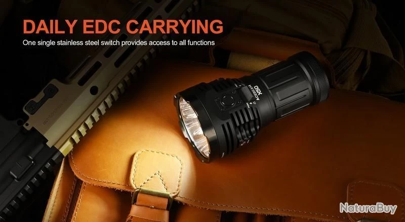 Lampe Torche Acebeam X50 2.0 - 45000 Lumens - Rechargeable - 871 Mètres De Portée 11 Lampe Torche Acebeam X50 2.0 - 45000 Lumens - Rechargeable - 871 Mètres De Portée – Image 9