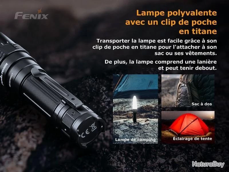 Lampe Torche Fenix PD40R V2.0 - 3000 Lumens 11 Lampe Torche Fenix PD40R V2.0 - 3000 Lumens – Image 9