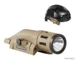 Lampe Tactique Pour Casque INFORCE HML - Noir