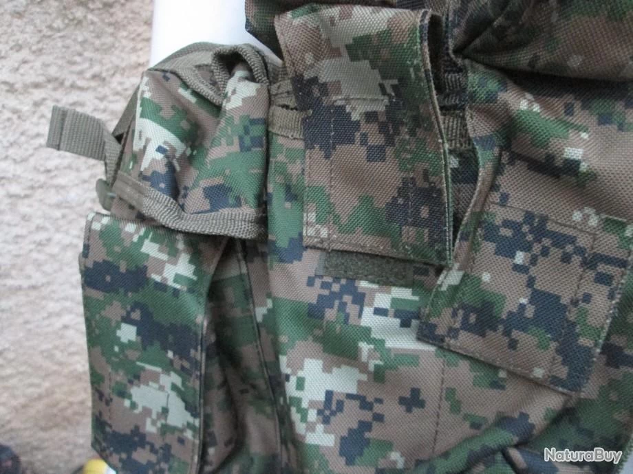 Veste De Combat Fosco Industry Digital Camo Vert 11 Veste De Combat Fosco Industry Digital Camo Vert – Image 9