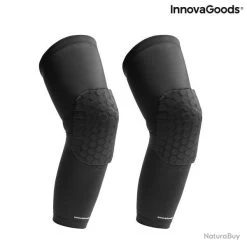 Genouillères Anticollision En Nid D'Abeille InnovaGoods® Hokkop - Taille L - La Paire -L'équipement tactique est un véritable gagnant. 00010 Genouilleres Anticollision en Nid d Abeille InnovaGoods Hokkop Taille L La paire