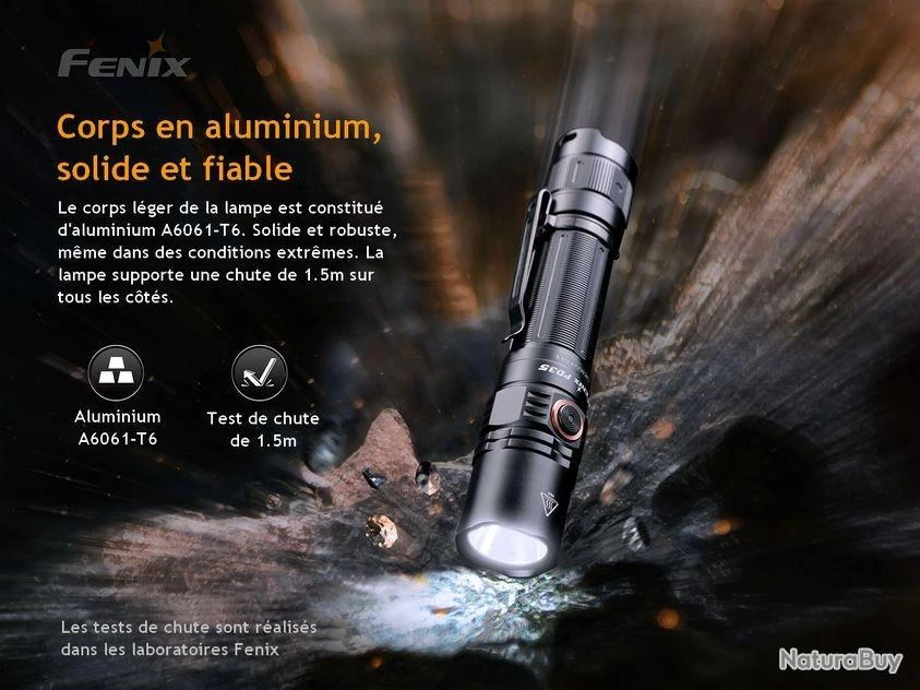Lampe Torche Fenix PD35 V3.0 - 1700 Lumens 12 Lampe Torche Fenix PD35 V3.0 - 1700 Lumens – Image 10