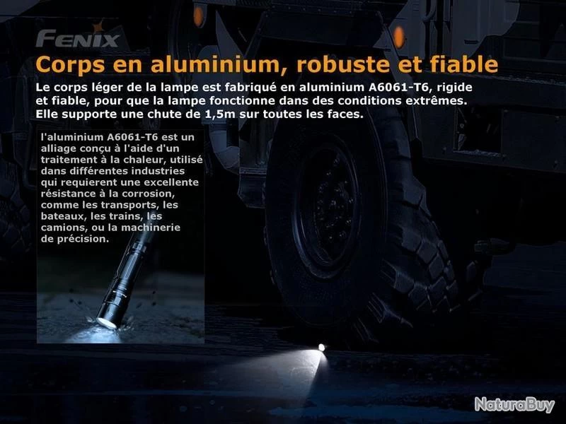 Lampe Torche Fenix PD40R V2.0 - 3000 Lumens 12 Lampe Torche Fenix PD40R V2.0 - 3000 Lumens – Image 10