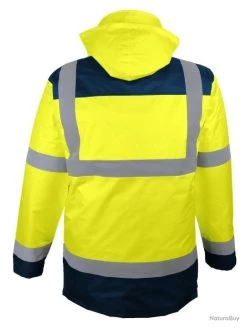 Parka à Haute Visibilité 4 En 1 SINGER SAFETY PARINO PARINA PARIRO Jaune Bleu Marine -L'équipement tactique est un véritable gagnant. 00010 Parka a haute visibilite 4 en 1 SINGER SAFETY PARINO PARINA PARIRO S Jaune Bleu Marine