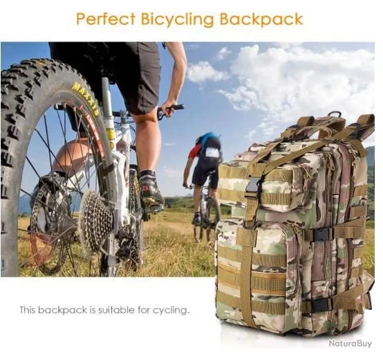 Sac A Dos Militaire Sac A Dos Tactique 35L Armée Sac À Dos Molle Assaut Pack Tactique Combat 12 Sac A Dos Militaire Sac A Dos Tactique 35L Armée Sac À Dos Molle Assaut Pack Tactique Combat – Image 10