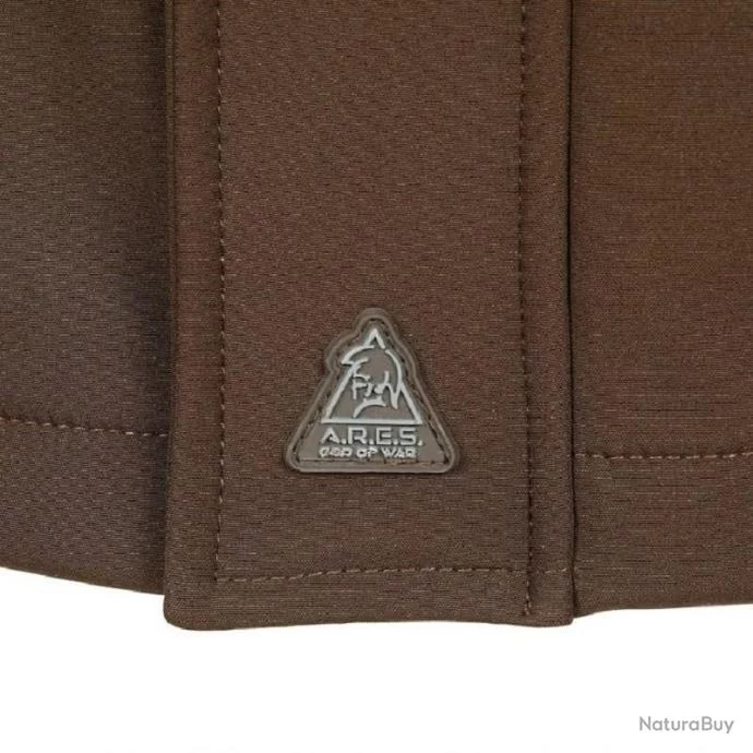 VESTE SOFTSHELL BAROUD TREX MARRON AVEC INTERIEUR POLAIRE 13 VESTE SOFTSHELL BAROUD TREX MARRON AVEC INTERIEUR POLAIRE – Image 11