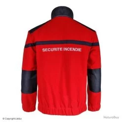 Polaire SSIAP LBDLS -L'équipement tactique est un véritable gagnant. 00012 Polaire SECURITE INCENDIE ROUGE BANDE MARINE