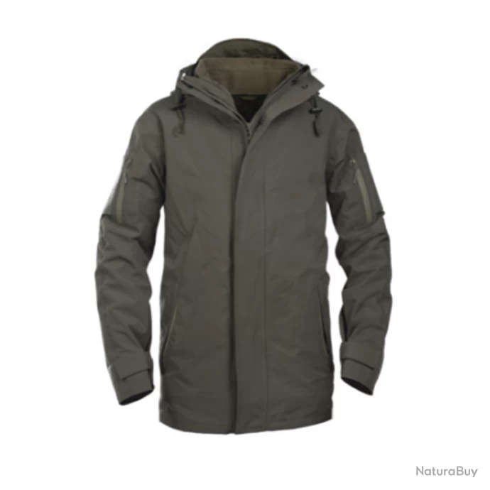 Mil-Tec Veste De Pluie Doublure Polaire Mil Tec Woodland 5 Mil-Tec Veste De Pluie Doublure Polaire Mil Tec Woodland – Image 3